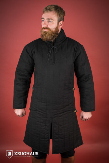 Side Buckled Gambeson Black