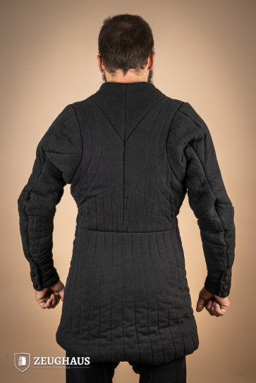 14th. cent. Gambeson Black