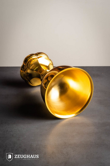 Goblet 22 cm brass plating