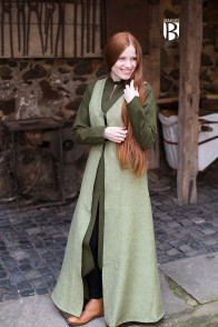 Sleeveless Coat Maiva - Linden Green