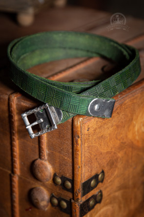 Decorated Belt Anselm - Green