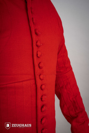 14th. cent. Gambeson Red