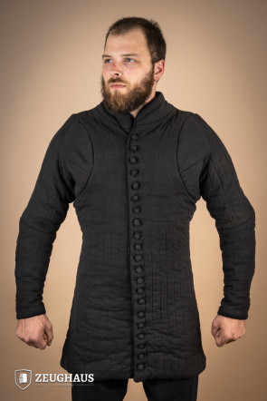14th. cent. Gambeson Black