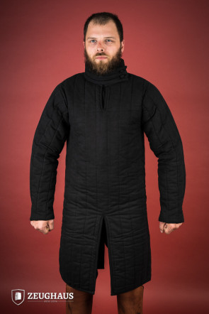 13th. cent. Gambeson Black