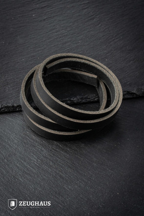 Leather Strap 160 cm x 3 cm Black