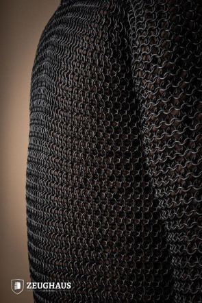Roundring Chainmail Haubergeon 10mm Burnished