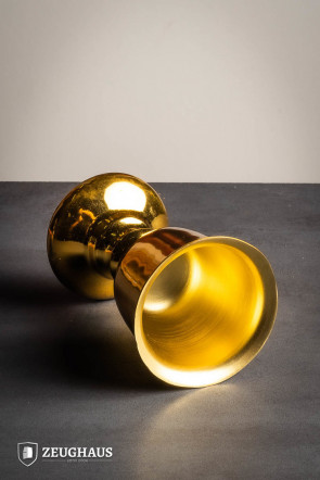 Goblet 13 cm brass plating