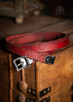 Decorated Belt Oswald - Red
