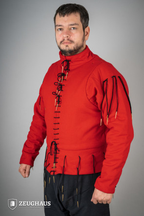 15th. cent. Arming Doublet Red